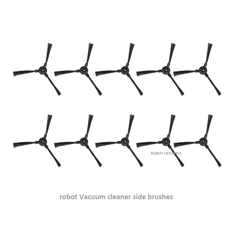 (For A320,A325,A330,A335,A336,A337,A338) Robot Vacuum Cleaner Side Brush, 10pcs/ pack, Cleaning Tool Replacement Parts