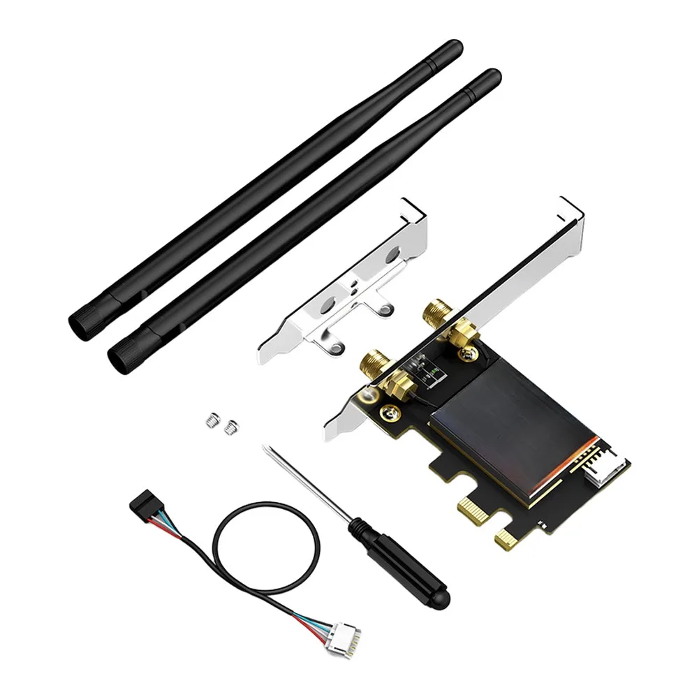 8774Mbps WiFi 7 Module BE200NGW Wireless Adapter Supports Multi-Link Operation 4K-QAM Technology For 8K Video Streaming