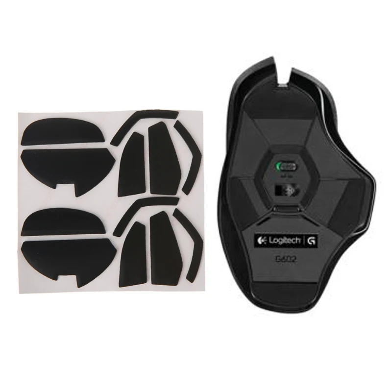 for G602 Non Slip Mouse   Gaming Mouse Skate 0.6mm Thickness Replacement Feet 2 Set Wear-resistant