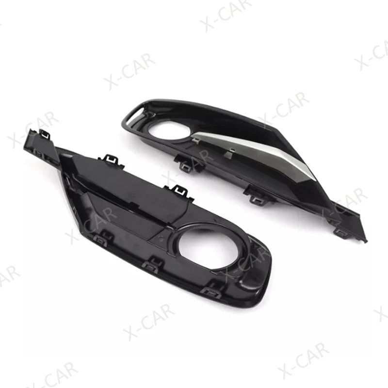 51117300737 51117300739 المصد الأمامي مصباح الضباب فوجليت غطاء الكسوة إطار غطاء غطاء الحافة لسيارات BMW 3-Series F30 F31 2011 2012-2015