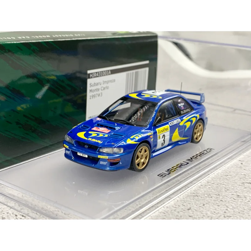 دييكاست 1:43 مقياس امبريزا 1997 سباق السيارات سبيكة سيارة نموذج الكبار جمع الديكور دمى هدايا عرض ثابت #3