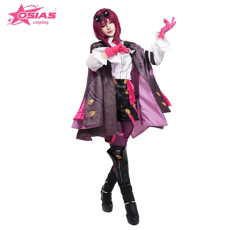 

OSIAS Kafka Cosplay Costume Set Kafka wig Kafka shoes Honkai: Star Rail