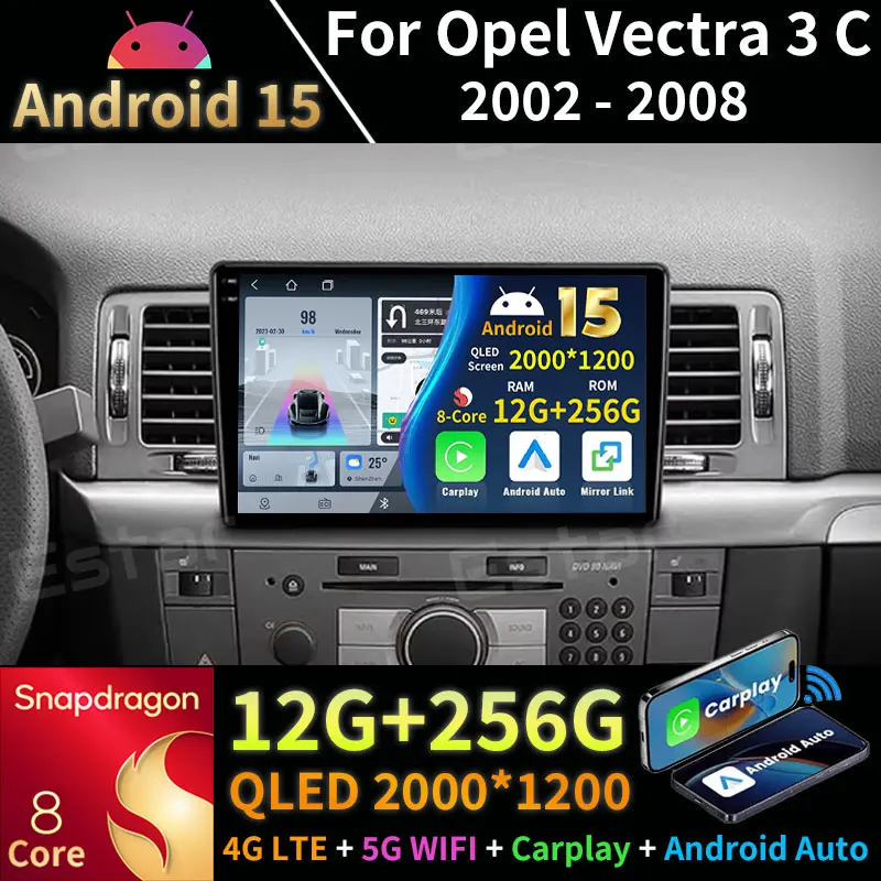 Android 15 Car Radi…