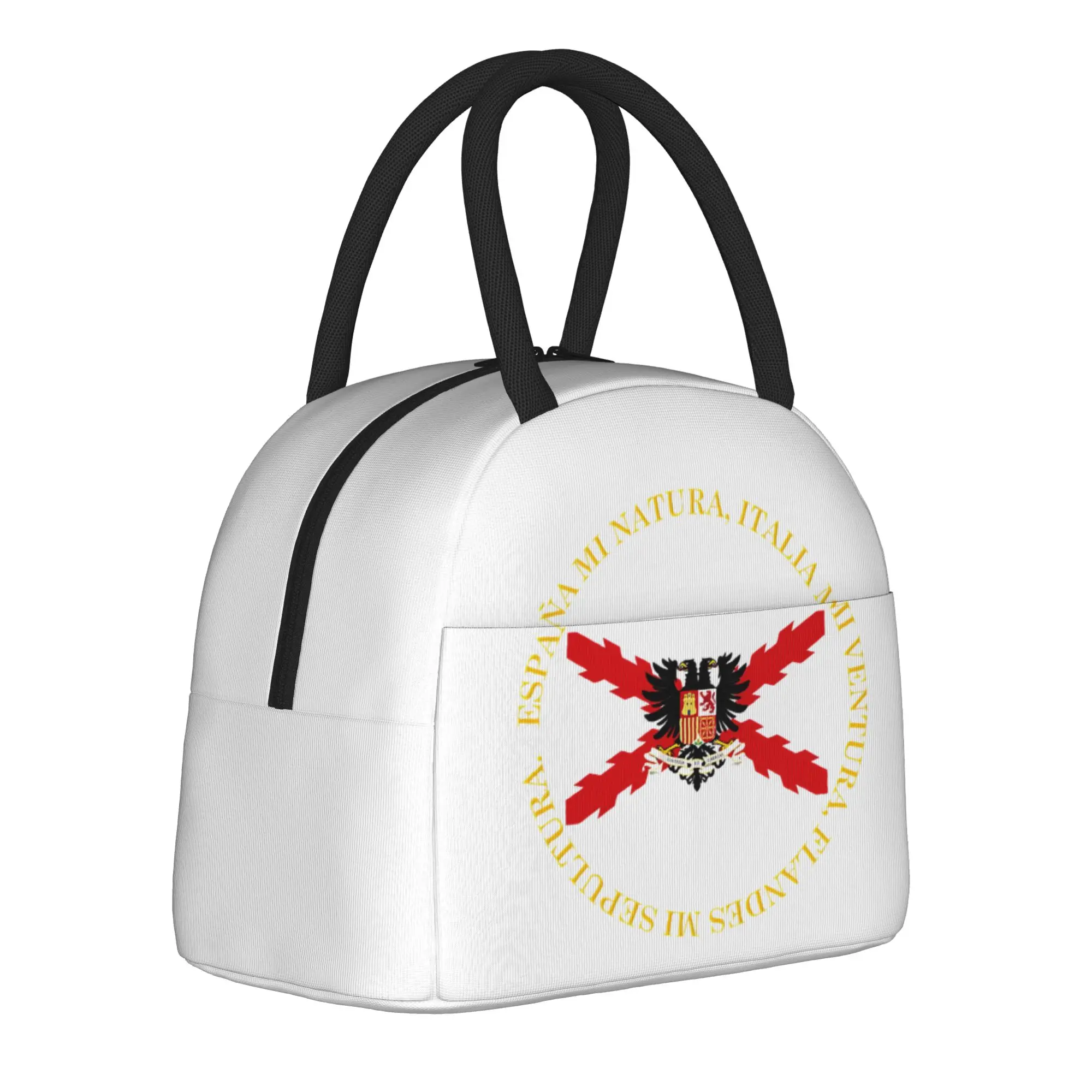 Motto Thirds Burgundy cross Insulated Lunch Bags Cooler Bag Reusable,Meal Container  Large Tote Lunch Box Men Women Work  Picnic