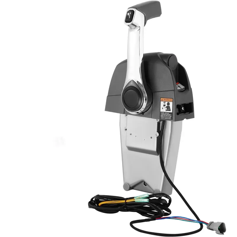 Marine Remote Throttle Control 5006182 Vertical Single Lever Accelerator Keyless Switch for Bombardier Outboard Motor Boat