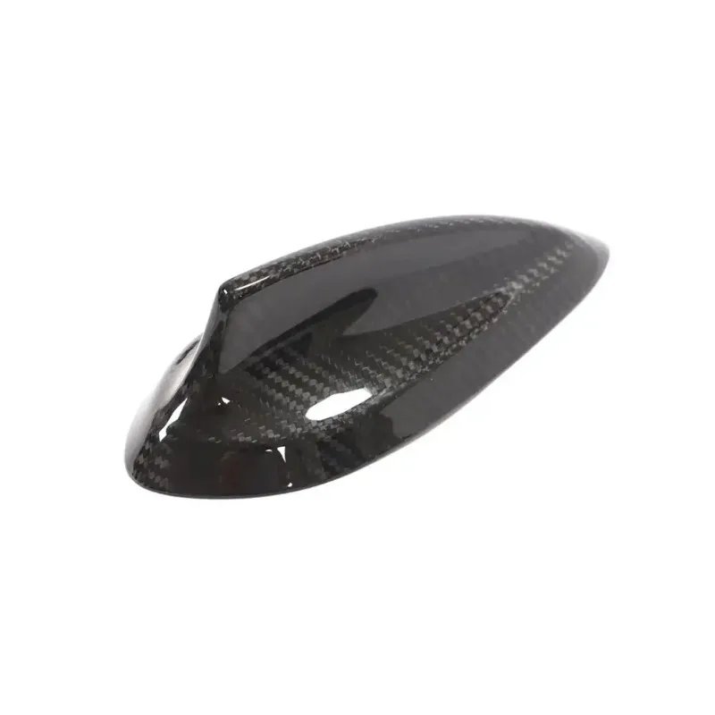 Auto Parts Universal Roof Shark Fin Rear Carbon Fiber Antenna