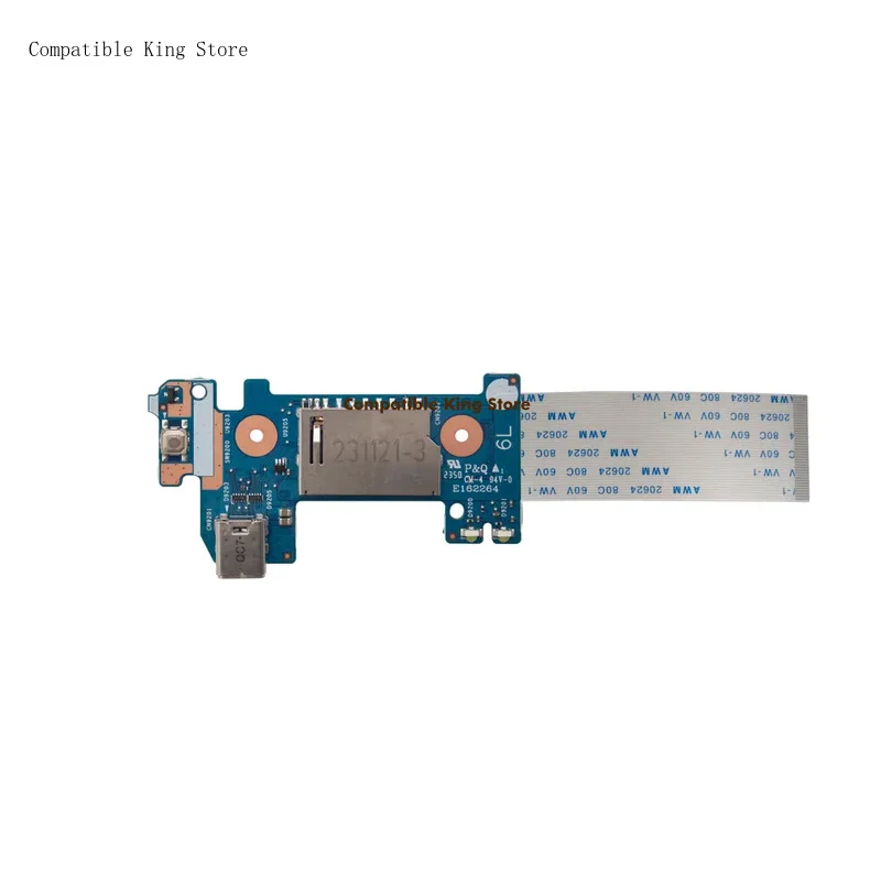 DD+FOR HP 14S-CR 14-CF DF DK Type C POWER BUTTON BOARD W CABLE 6050A2979701