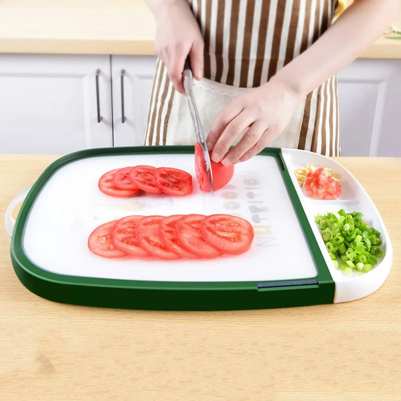 

Household antibacterial and mildew proof cutting board cutting board kitchen double-sided multifunctional cutting board