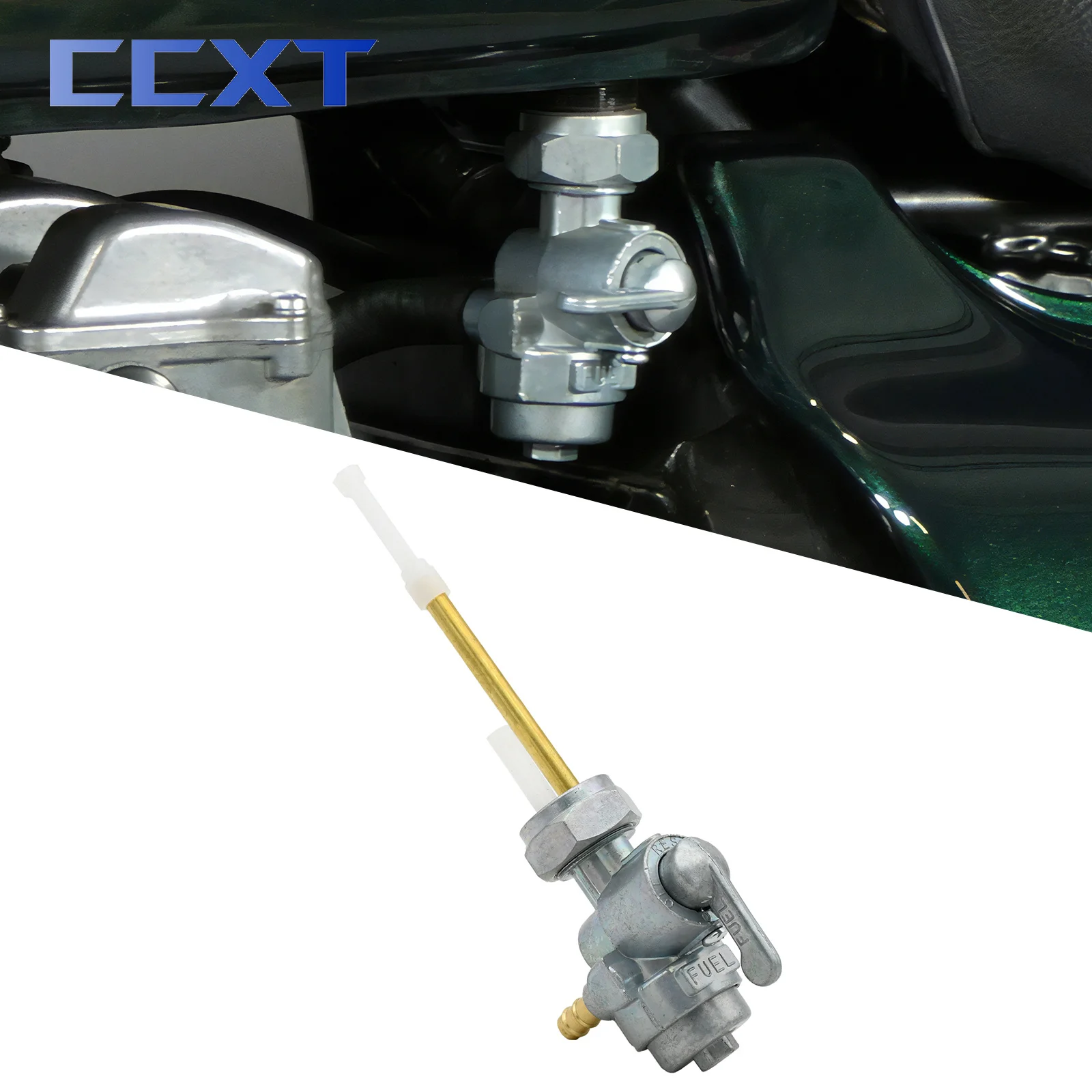 Motorcycle M22 Gas Petrol Fuel Tank Switch Tap Petcock Valve For Kawasaki Z1 Z1R Z2 KZ750D KZ900 A1 A7 For Suzuki T250 Universal