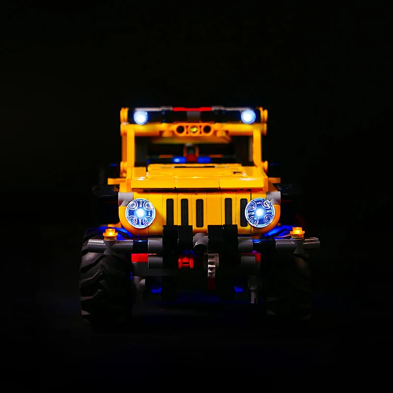 Kit d'éclairage LED RC bricolage pour voiture de sport technique LEGO 42122, lumière LED uniquement, modèle sans blocs