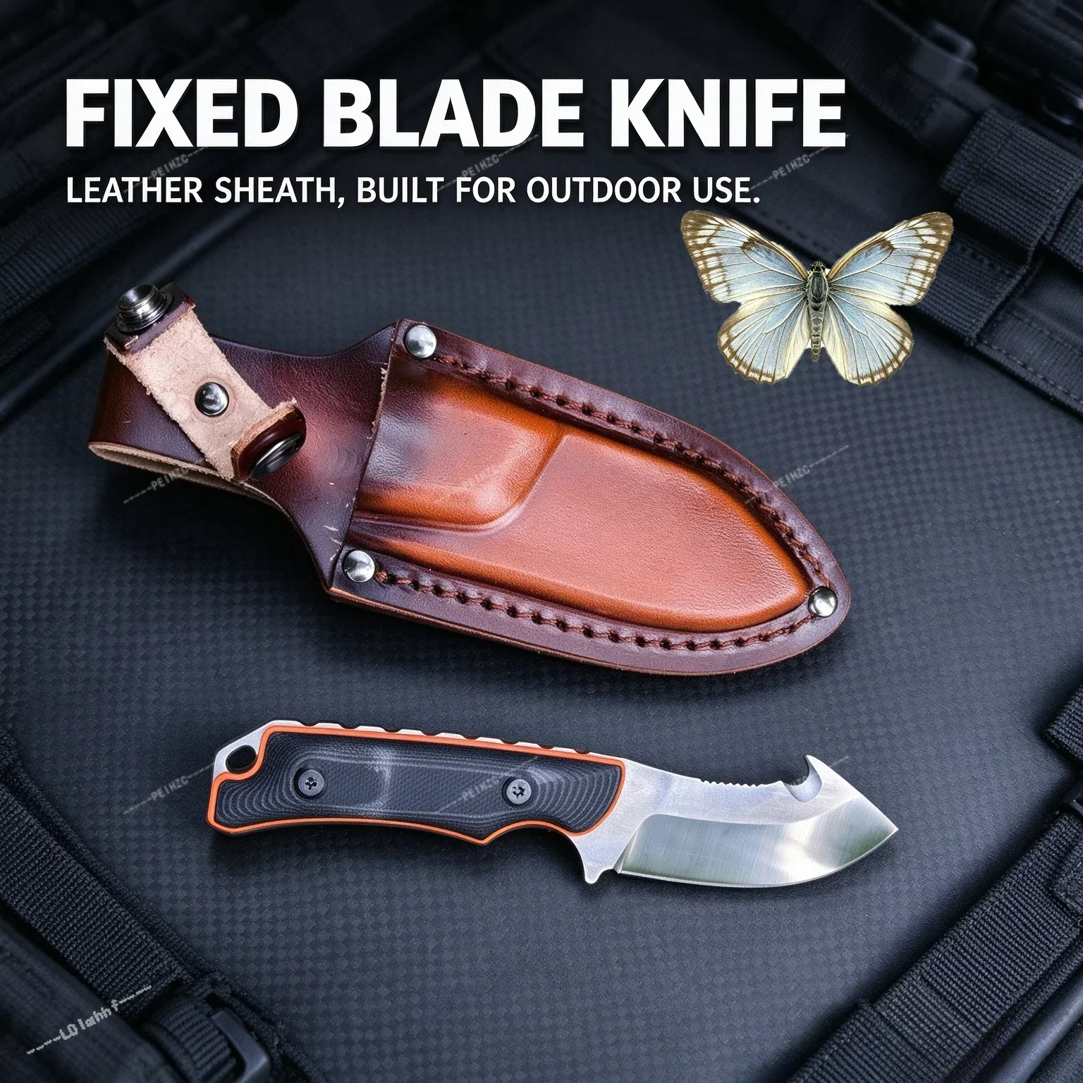 BM 15018 Portable Multi-functional Outdoor Camping Knife 8Cr13Mov Blade Compact Precise and Durable Design—excellent Choice