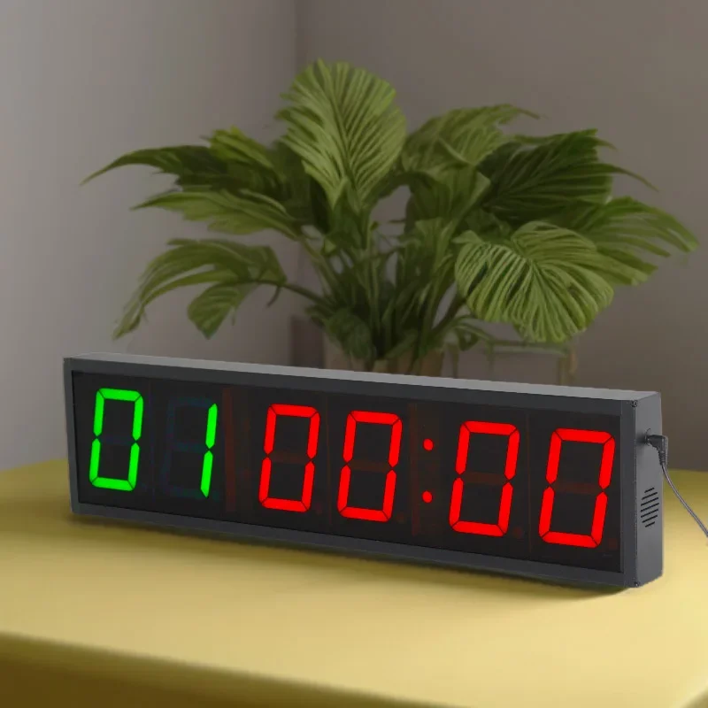 

CTS Large GYM Clock LED Workout Training Timer Custom Crosfit Clock