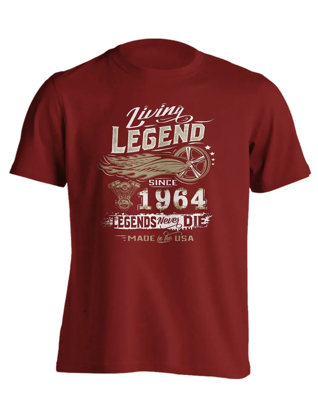 55Th Birthday Living Legend Gift Shirt Born In 1964 Turning 55 In 2019 | T-Shirt 2019 Fashion Unisex Tee