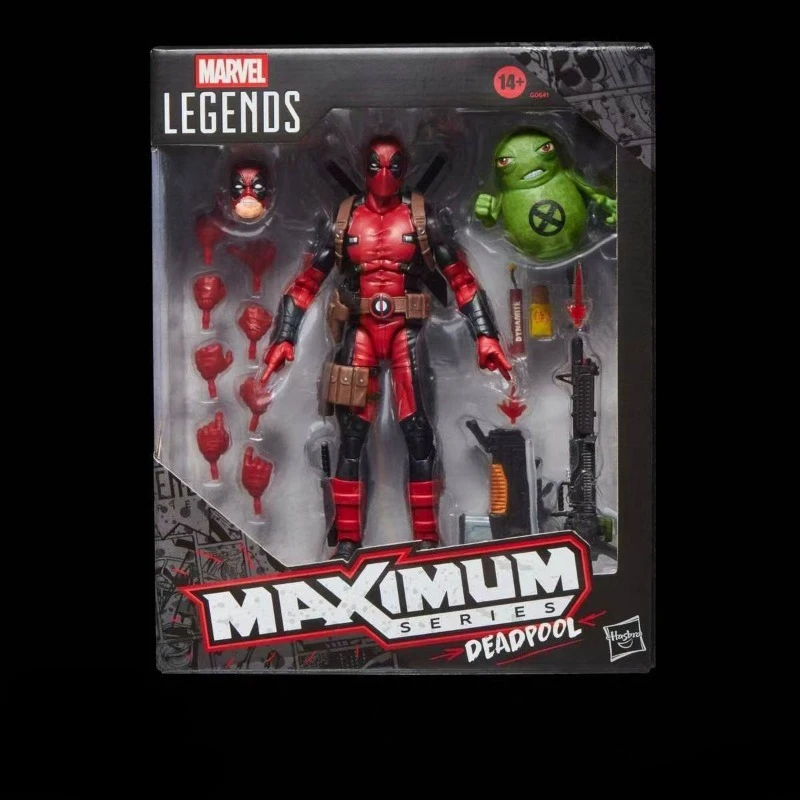 In Stock Hasbro Marvel Legends Series Maximum Deadpool Models Anime Movie Toys Model Action Figure Gift Hobbies - view 5