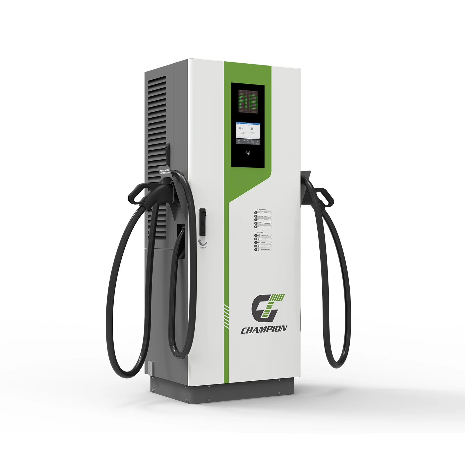 120kw Dc EV charging station Ev Fast Charger Intelligent New Energy Vehicle Commercial Charging Pile Post Station