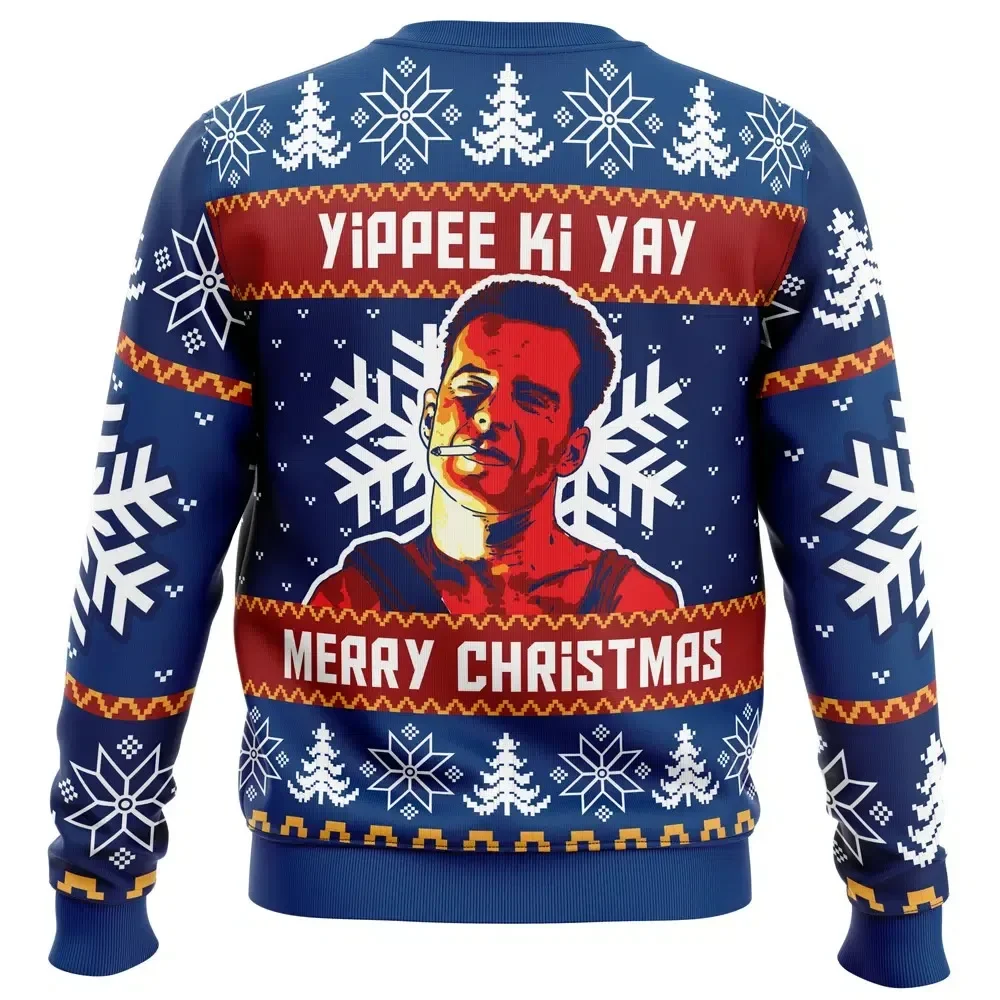 Christmas Hoodie Unisex Xmas Funny Ugly Movie Action Festive Holiday Quote Meme Gift Trendy Oversized Sport Sweatshirts