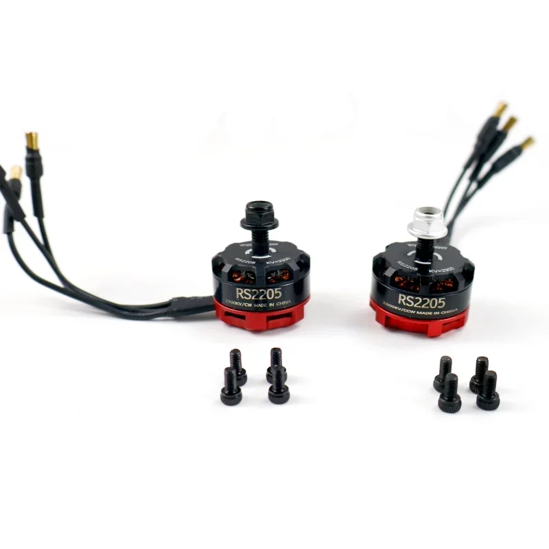 RS2205 2205 2300KV CW/CCW فرش السيارات ل QAV-R QAV-X المريخ FPV سباق رباعية المحرك FPV مولتيكوبتر سيارة
