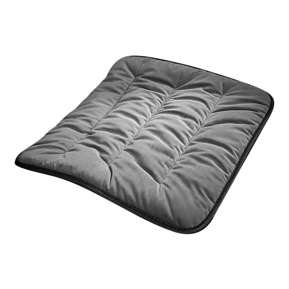 

Car Seat Cushion Soft Comfort Anti Slip Wear Resistant Multifunctional Truck Driver Vehicle Back Support Height Fleece Car
