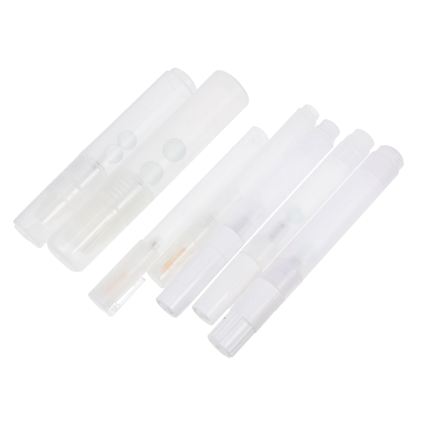 

7 Pcs Paint Empty Pen Shell Plastic Shells Delicate Covers Graffiti Filling Pretty Accessories Writing