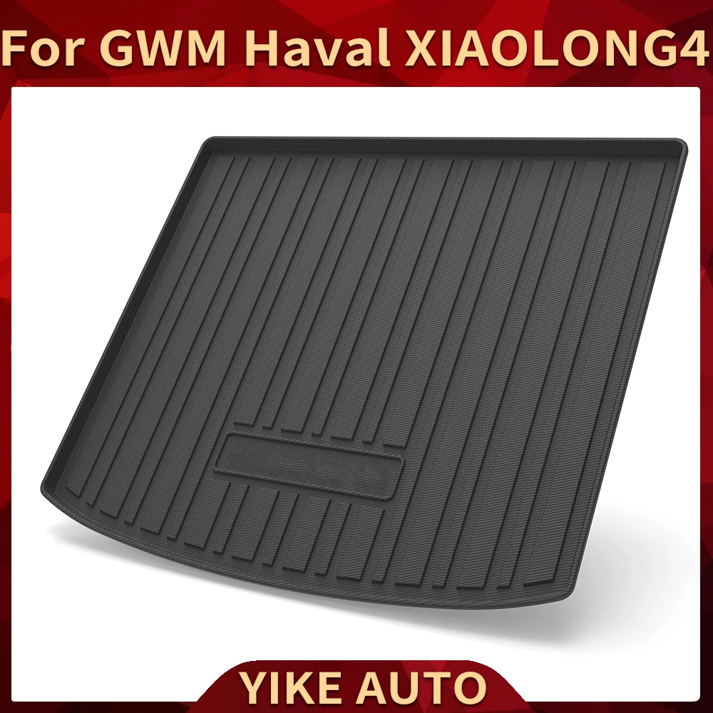 For GWM Haval XIAOLONG PHEV 2023-2024 Auto Car Cargo Liner All-Weather TPE Non-slip Trunk Mat Waterproof Tray Trunk Carpet