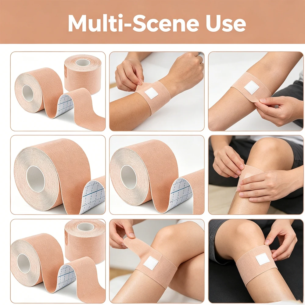 شريط كينيسيولوجي FVXVXV، 5 سم  - مراجعة Kinesiology Tape Sports وسعره