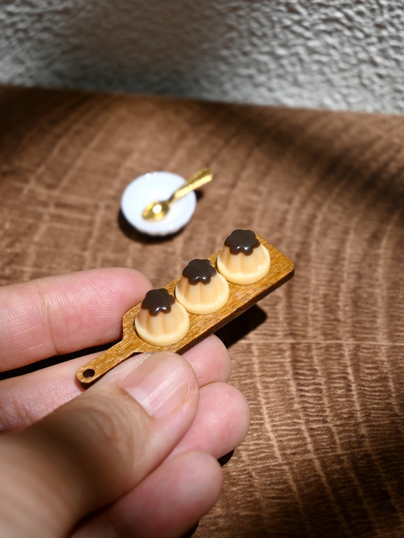 A Miniature Pudding Set Decoration, 1/6, 1/12 Dollhouse Dollhouse Accessories, Dollhouse Toys, Toy House Decorations, Model House Accessories, Miniature Food Toys, Photography Props, Micro Landscape Decorations, Miniatures Decoration, Small Gifts, Giveaways, Home Decor Items