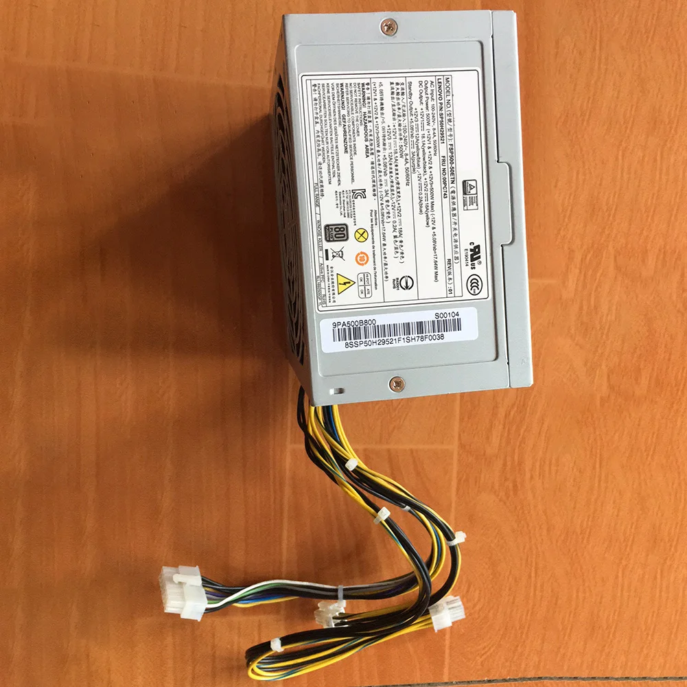 

For Lenovo Thinkcentre 500W Mute Power Supply FSP500-50ETN 14Pin+4Pin+6Pin