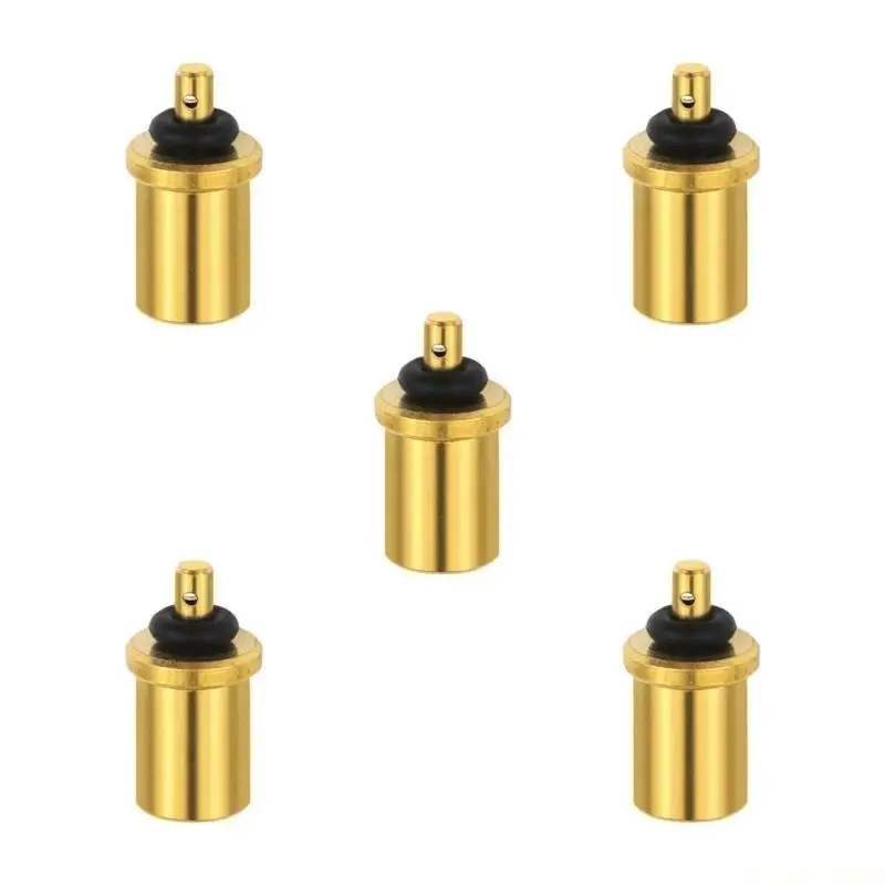 M5TC 5Pcs Portable Gas Refill Adapter Stove Connector Light Weight Gas Conversion Adapter for Hiking Inflate Butanes Canister
