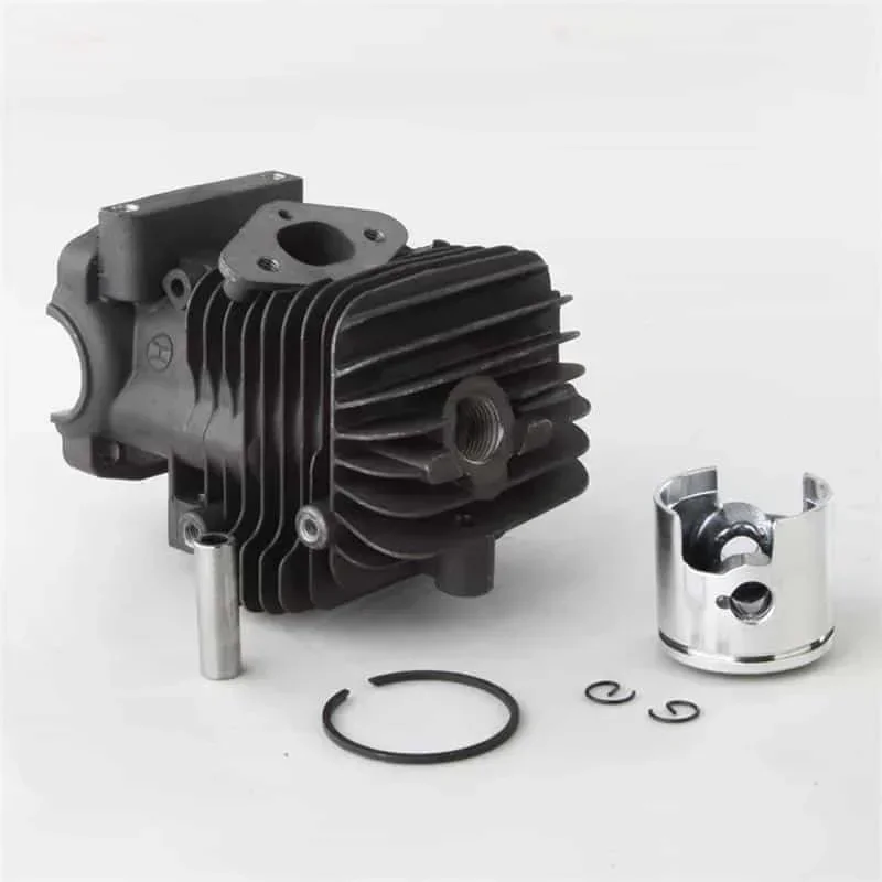 25CC CYLINDER PISTON KIT 34MM For G25 25F CHINESE MOST 2500 2T HANDHELD CHAINSAWS ZYLINDER RINGS CLIPS PIN ASSEMBLY