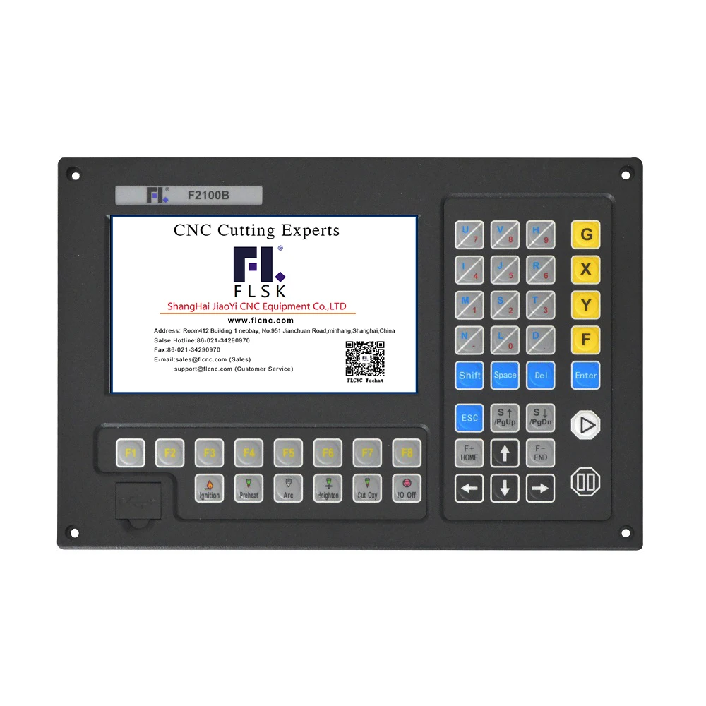 Fangling FLCNC F2100B China Black Arm Plate Cutting Flame Plasma 3 Axis CNC Controller