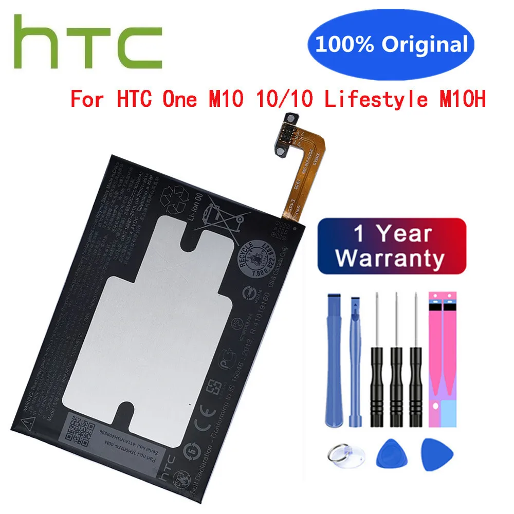 

New 100% Original B2PS6100 3000mAh Phone Battery For HTC 10 Lifestyle One M10 One M10h One M10U High Quality Battery +Free Tools