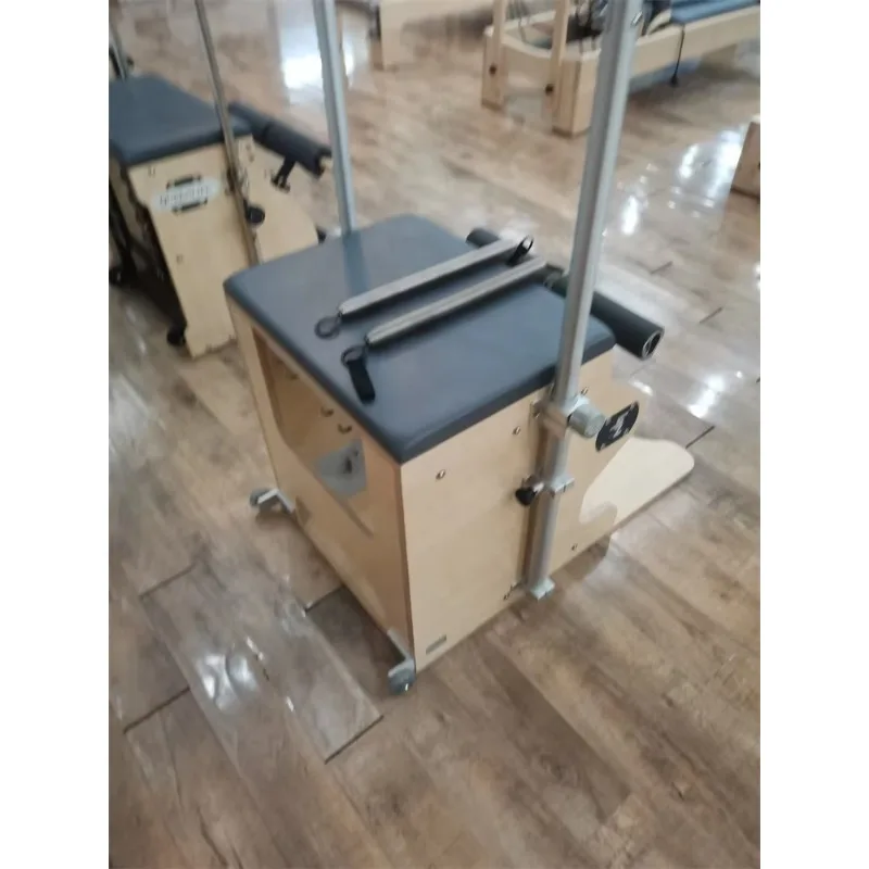 YTYIN Professional Home Gym Set | Oak Wood Pilates Reformer, Wunda Chair for Yoga & Workout view 3