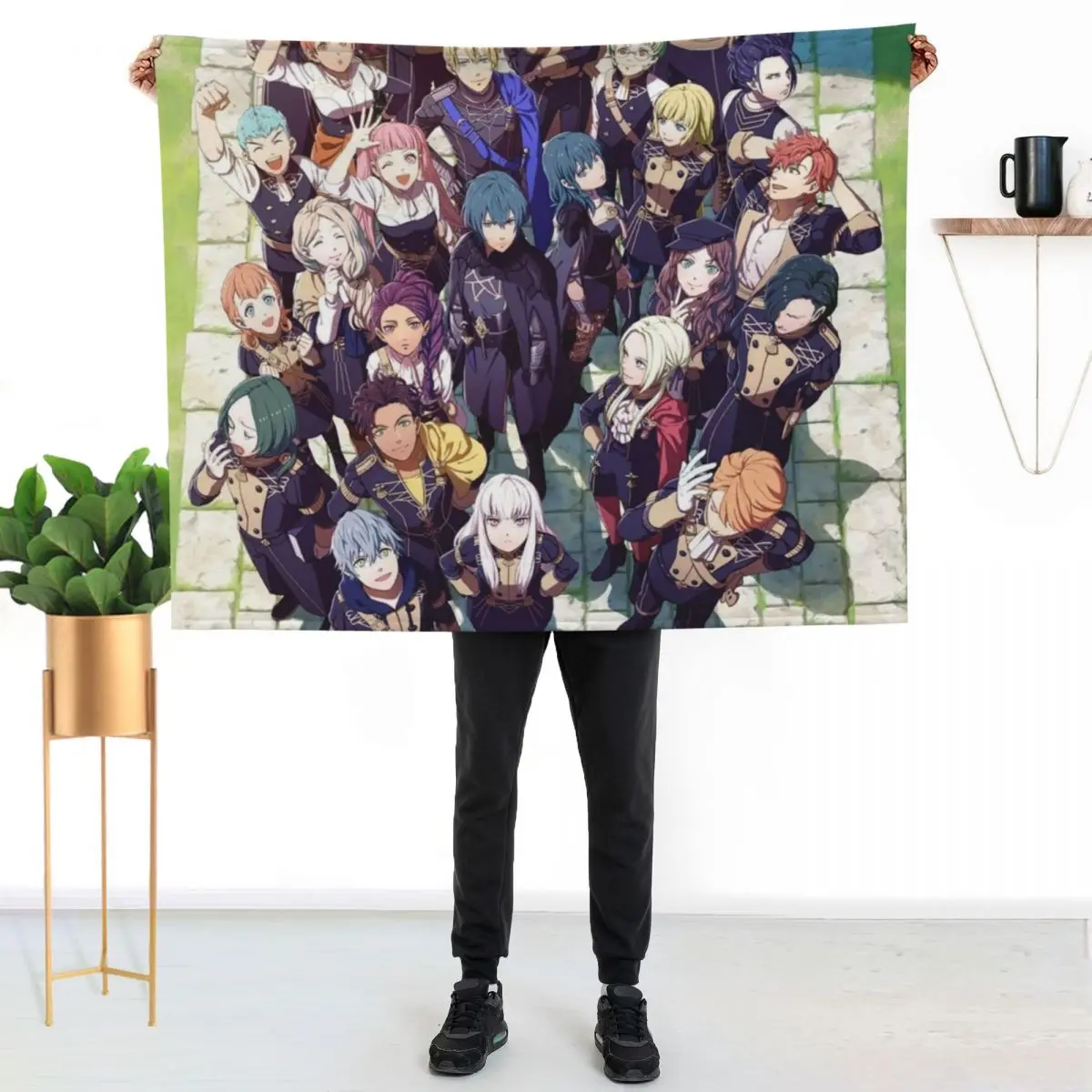 The Fire Characters Throw Blanket Heavy blankets ands Loose Thins Beach halloween Blankets