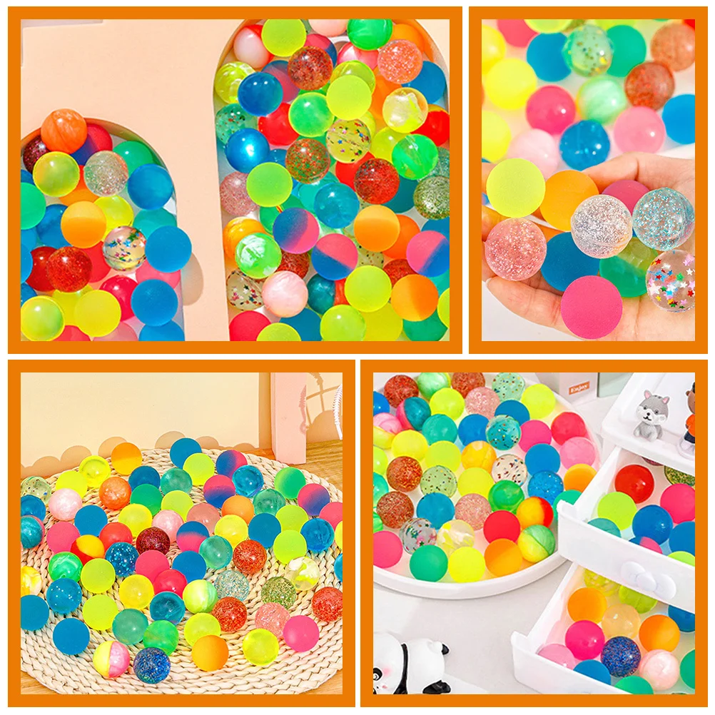 

48pcs Bouncy Balls Colorful Wear-Resistant Lightweight For Party Favors Birthday Prizes Vending Machine Bulk Party Supplies