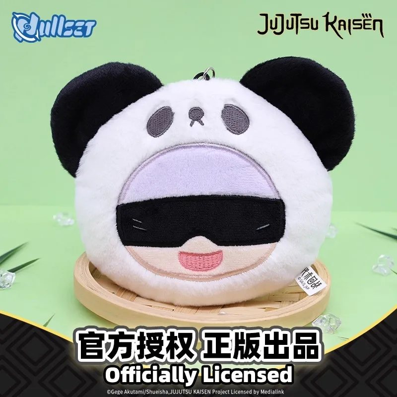 Pendentif en peluche Panda Nullset Jujutsu Kaisen Original, série pochette Gojo Satoru Yuji Megumi, Collection périphérique d'anime, cadeau
