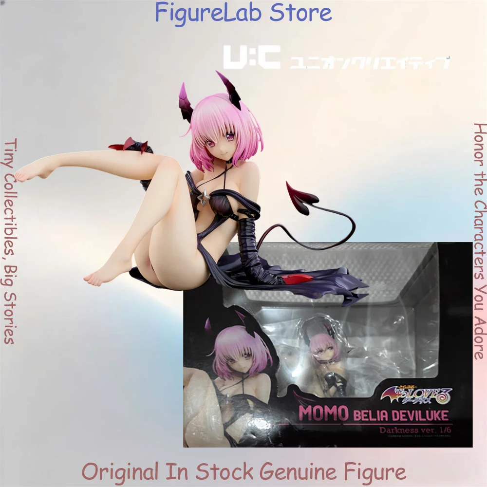 Official Genuine In Stock Unioncreative Momo Belia Deviluke Figure Anime To Love-Ru-Trouble-Darkness Model Boxed Toy