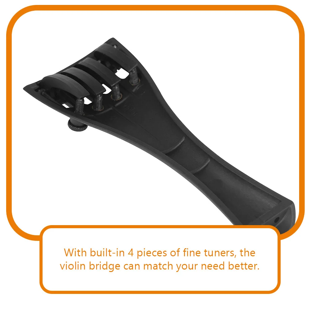 

2 Pcs Violin Wire Board Acessories Cello Parts Finetuner Tailpiece Accessories Carbon Fiber Durable