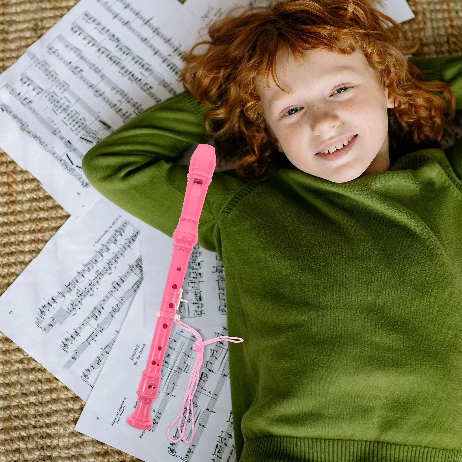 

1 set 1 Set Clarinet For Kids Plastic Kids Plaything Wind Instrument Beginner Practice Musical Tool Children Portable Flute