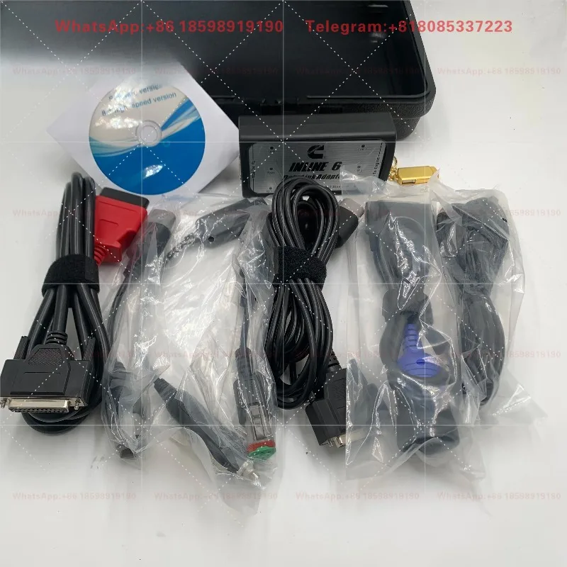 Heavy-Duty Engine Diagnostic Scan Tool INLINE7 Adapter Vehicle ECU Programming Connection Detection Maintenance Accessory