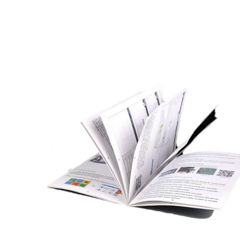 Customized. Printed Color Pages Leaflets and Handouts Enterprise Brochure Posters Factory Efficiency-Based Set