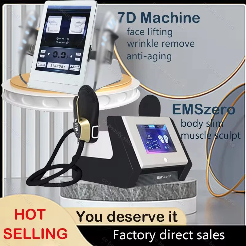 

Professional EMSzero body sculpt machine 6500W 200Hz, Face lifting anti-aging wrinkle remove machine