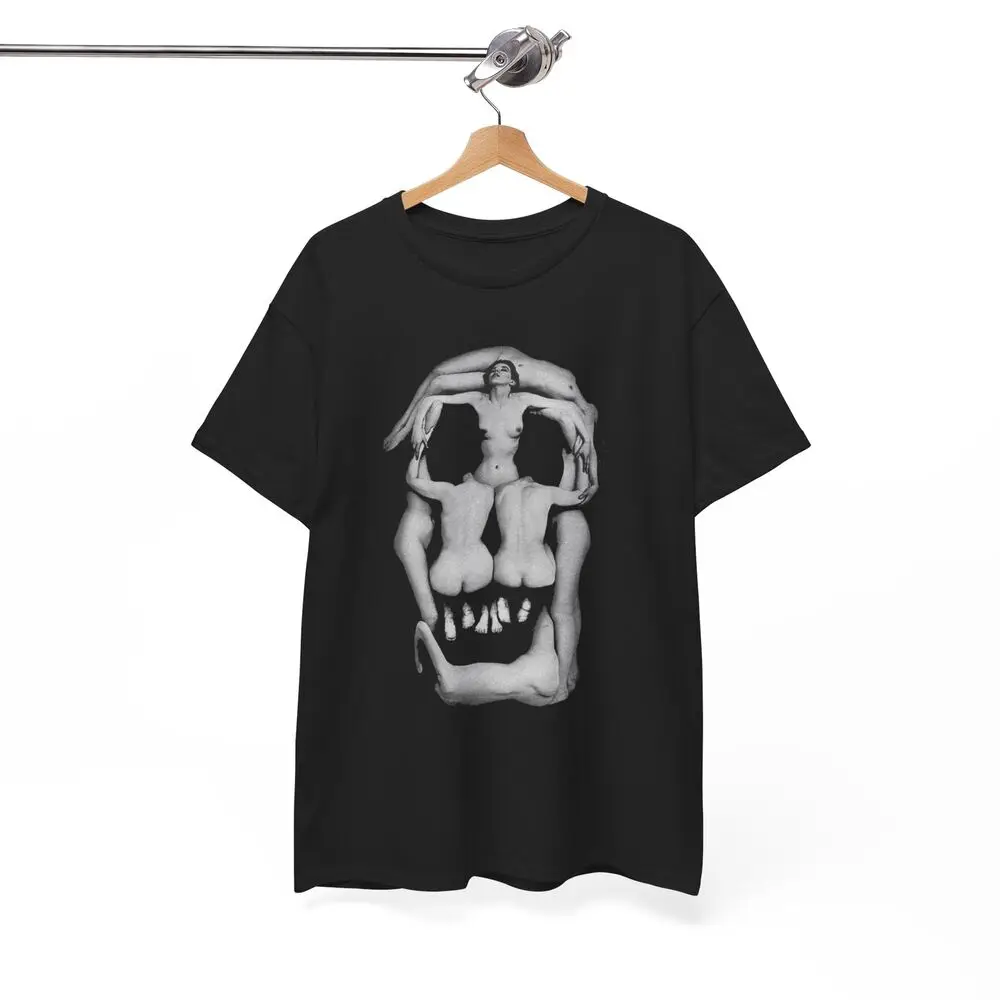 Salvador Dali Skull T-shirt, Dali Skull Art Shirt, Surrealist Goth Unisex Tee