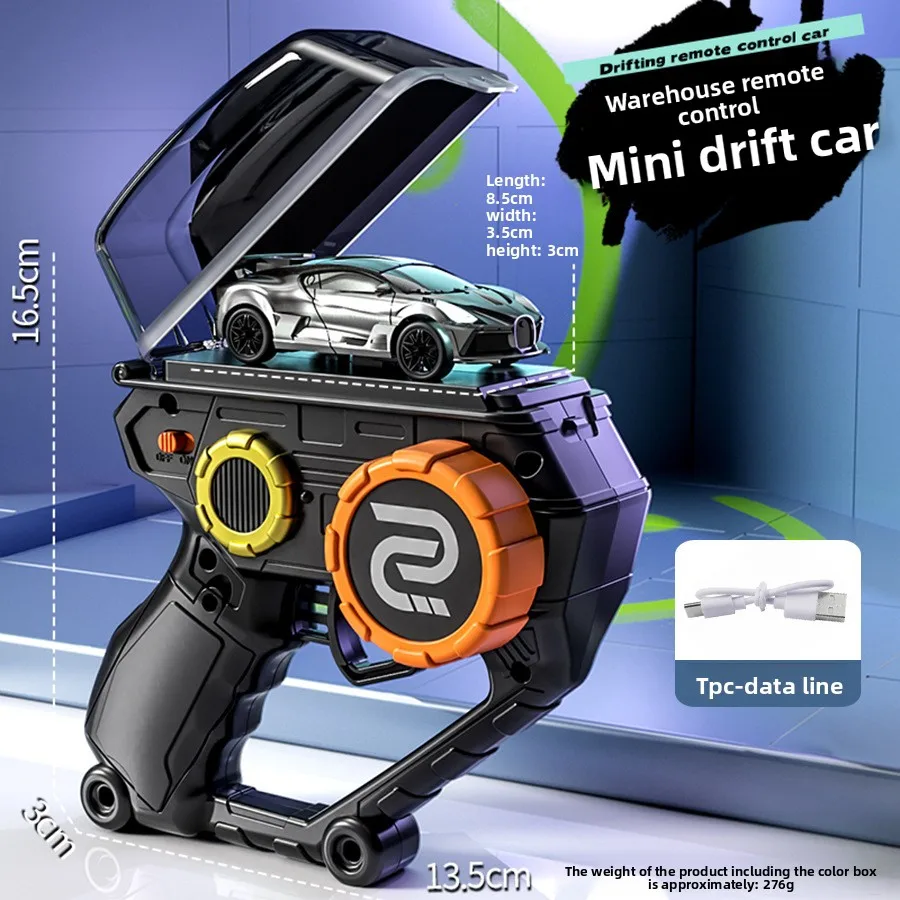 New 2.4G Mini Desktop Drift Racing Car Dynamic Light Micro-Racing Car Model Remote Control Car