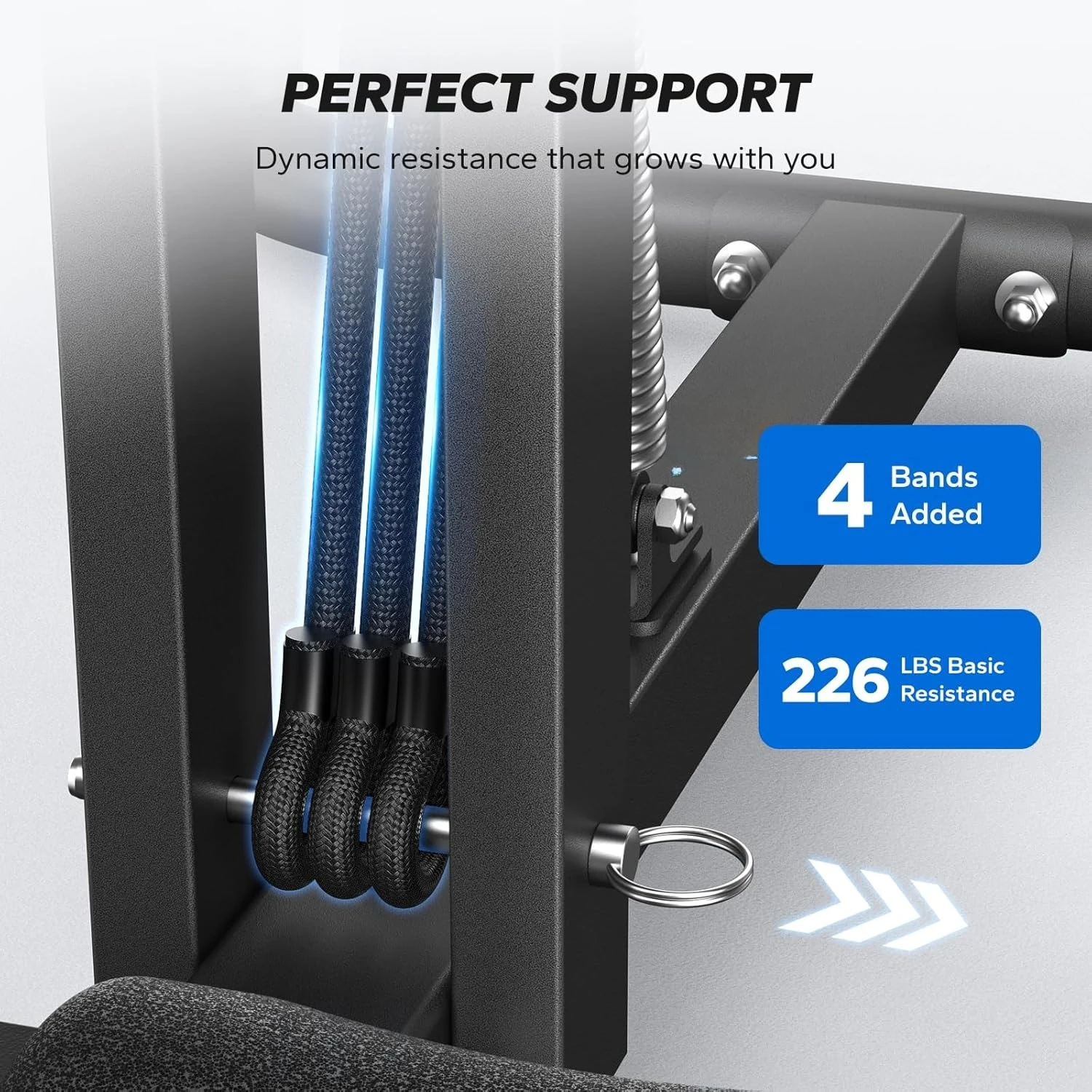 Deep Squat Machine for Women, Adjustable Glutes Trainer Machine, Core & Leg Exercise, Push Up Workout Equipment at Home Gym image 5
