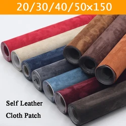 Self Adhesive Suede Fabric Sticky Alcatara Leather Cloth Patch Sticker for DIY Sofa Table Chair Bag Shoes Bed Automotive Interio