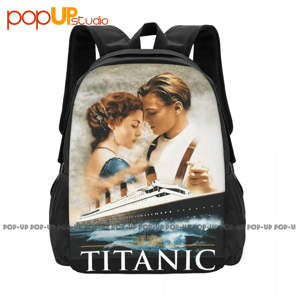 

1998 Titanic Movie Xl Leonardo Dicaprio Kate Winslet Promo Backpack Large Capacity Print Clothes Backpacks