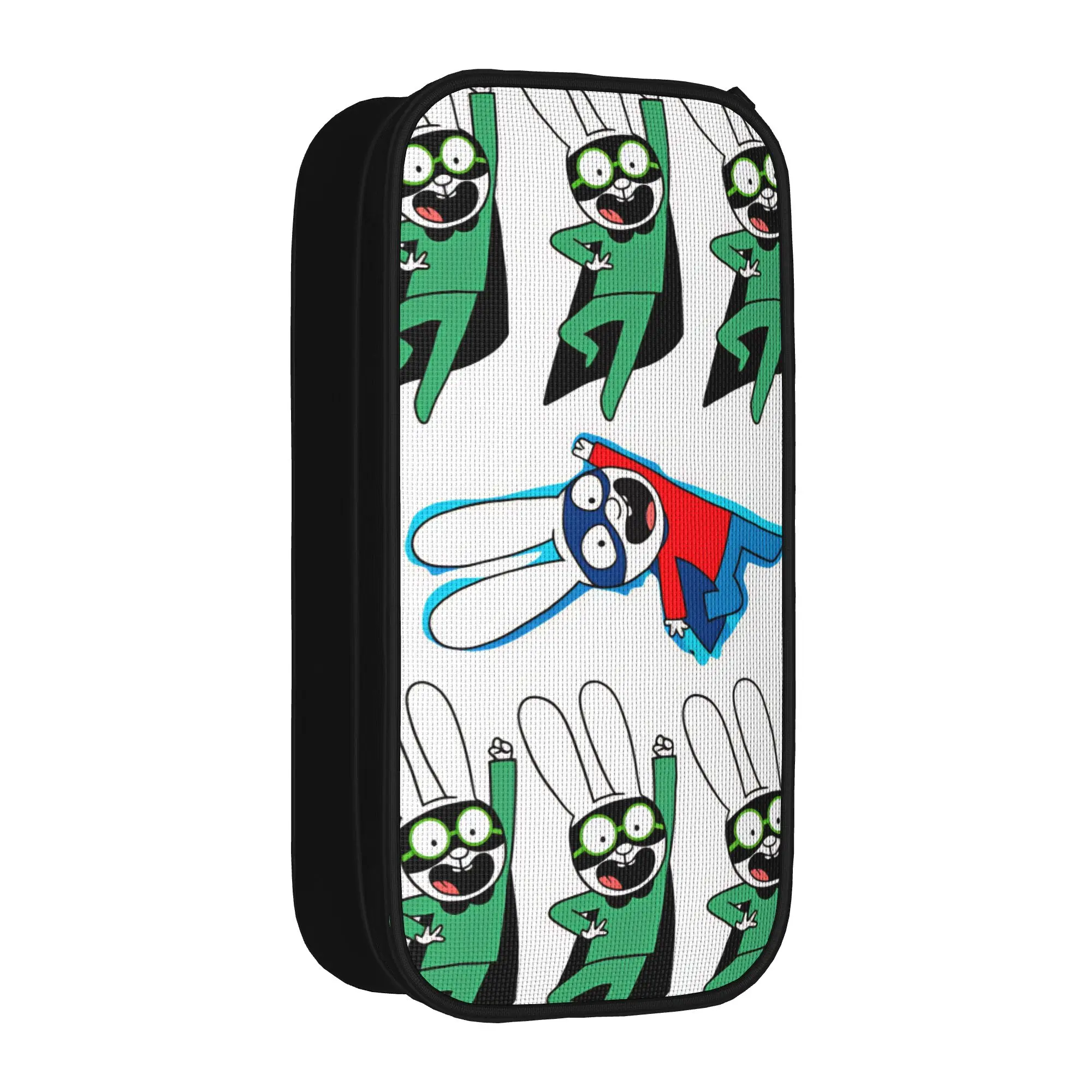 Simons Super Rabbits   Pencil Case  Portable Pencil Pouch Child  Layer Fashion Back To School Pencil Cases Design Supplies