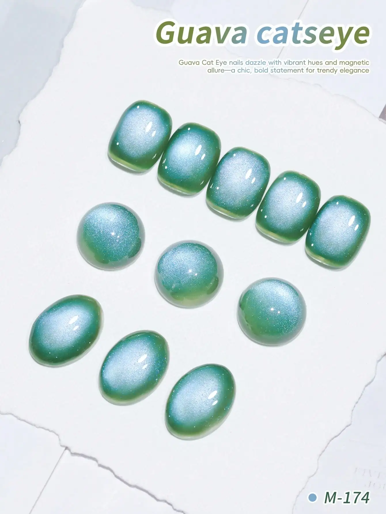 XEIJAYI 1 szt. Lakier do paznokci żelowy efekt kociego oka, utwardzany światłem UV LED, długotrwały, szybkoschnący żel do zdobienia paznokci - idealny prezent dla kobiet