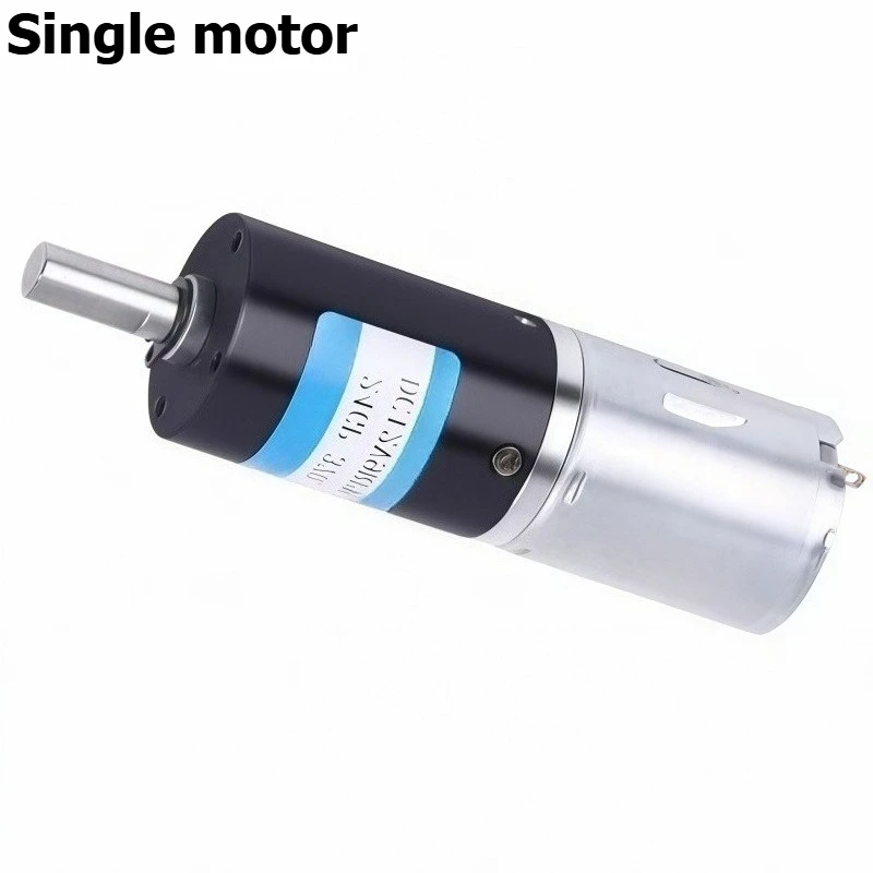 Miniature DC Reduction Motor, 6V Motor, 24GP-370 Planetary Gearbox, High Torque, Low-speed, Small-sized Motor