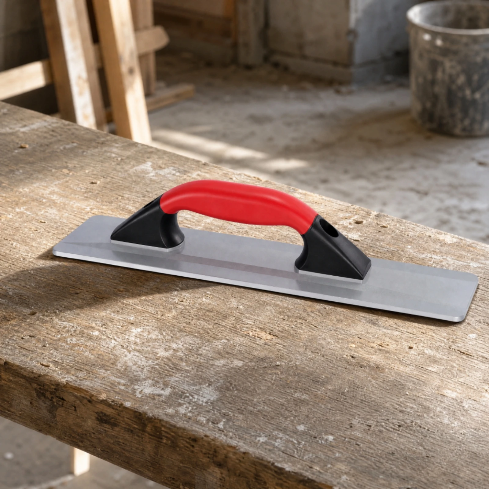 Magnesium-Alloy-Alloy Plastering Trowel Comfortable Grip Hand-Operated Plastering Trowel Masonry Tool Manual for Plasterers